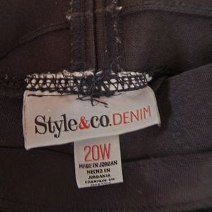 Style & company size 20W black